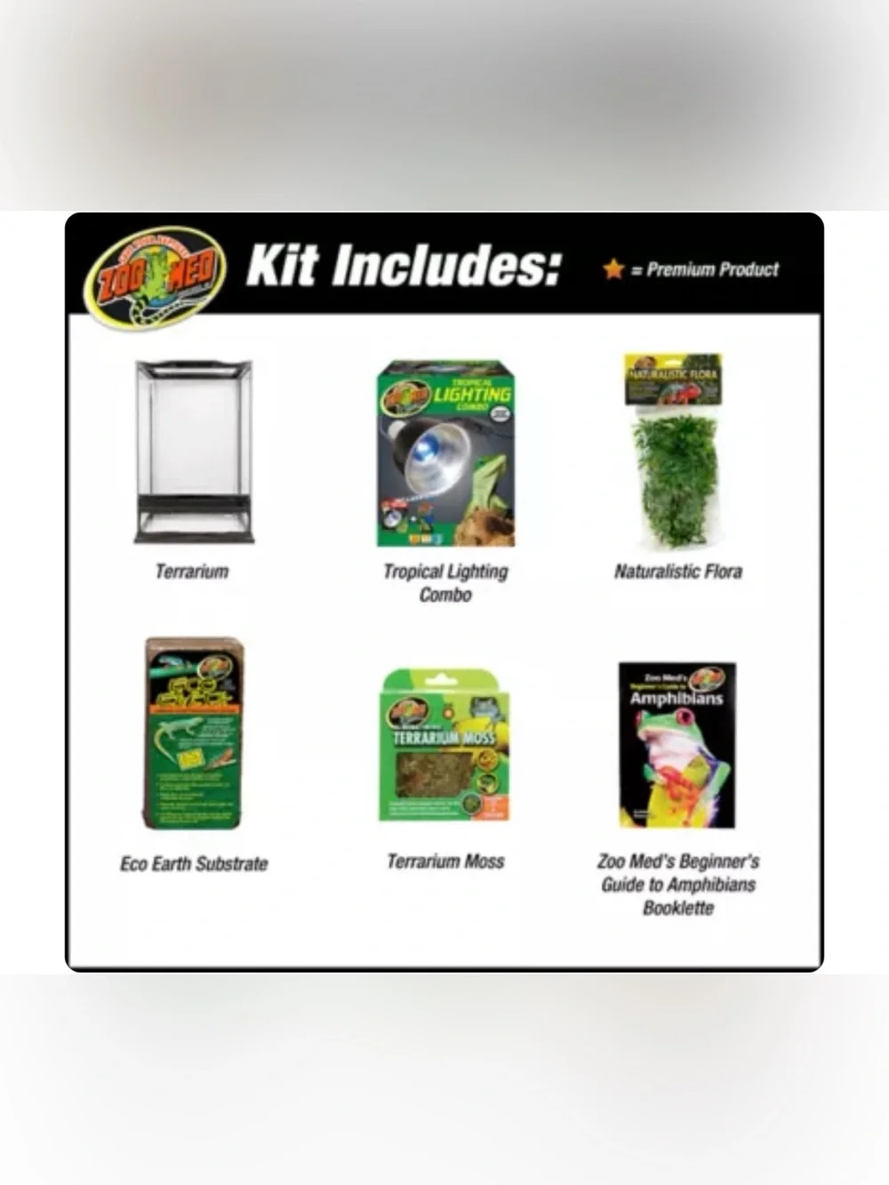 Zoo Med Tropical Reptile Terrarium Kit